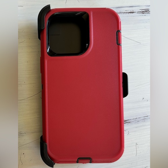 iPhone 14 Pro Max Case - Red - Picture 1 of 8